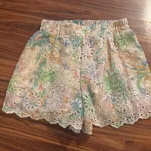 NWT Umgee floral elastic waist shorts